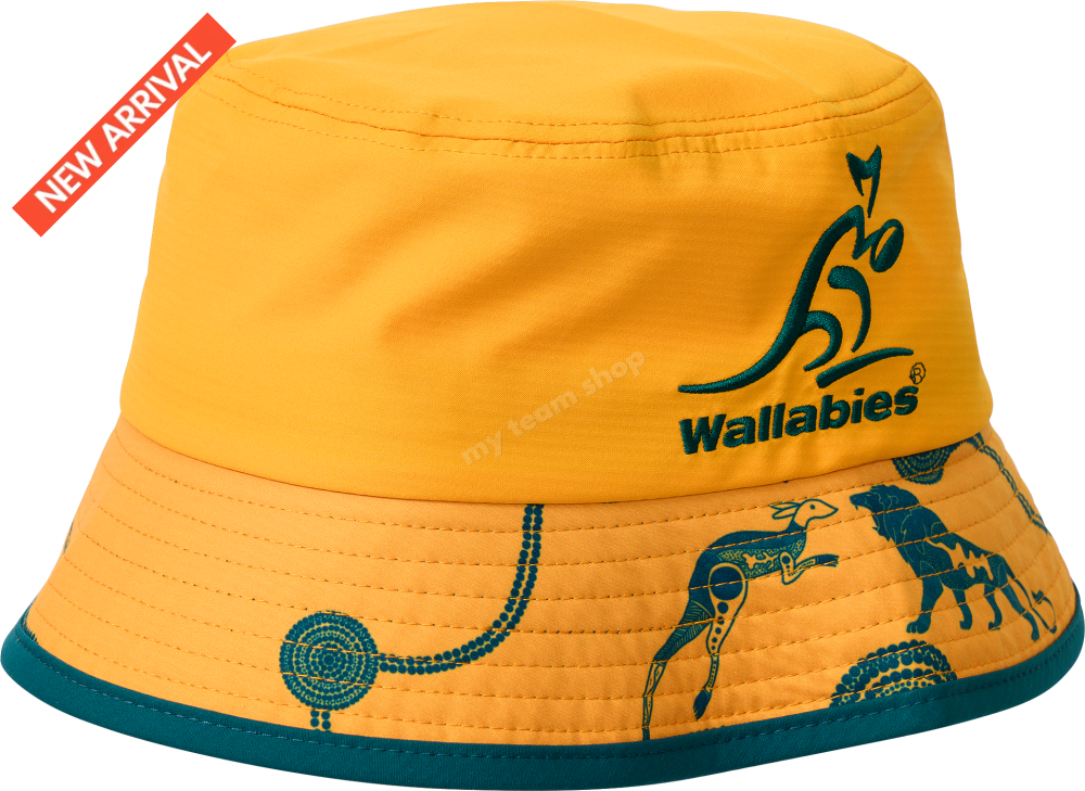 WALLABIES 2025 RUGBY MATCH DAY BUCKET HAT Rugby Headwear