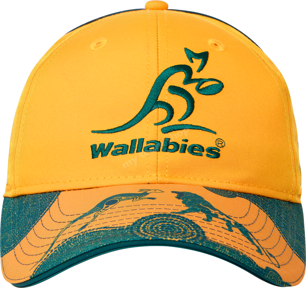 WALLABIES 2025 RUGBY MATCH DAY SUPPORTER CAP Rugby Headwear