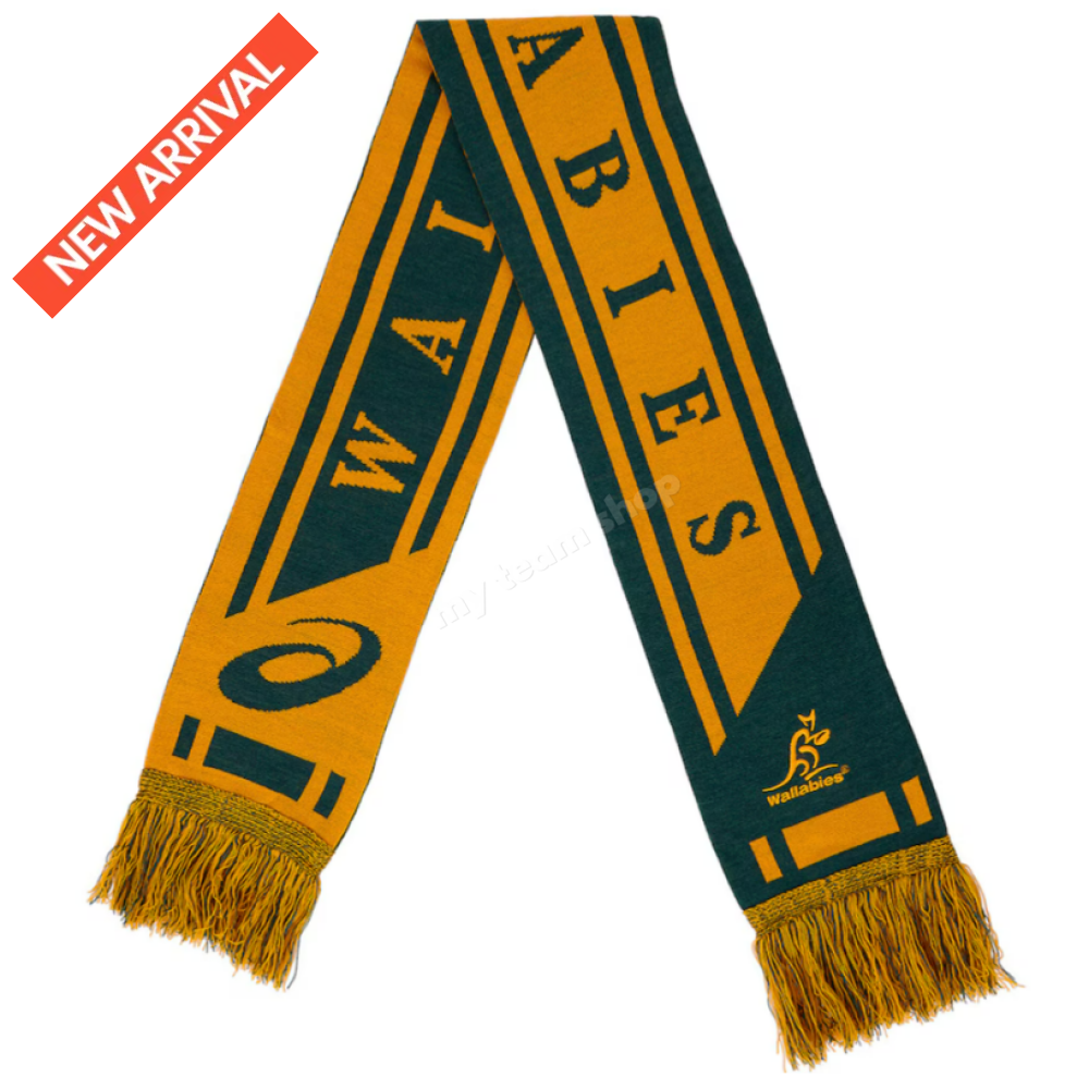 WALLABIES 2025 RUGBY MATCH DAY SUPPORTER SCARF Rugby Scarf