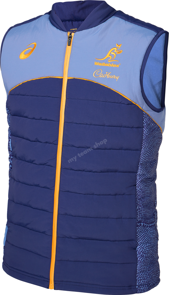WALLABIES 2025 RUGBY PUFFER VEST Rugby Puffer Vest