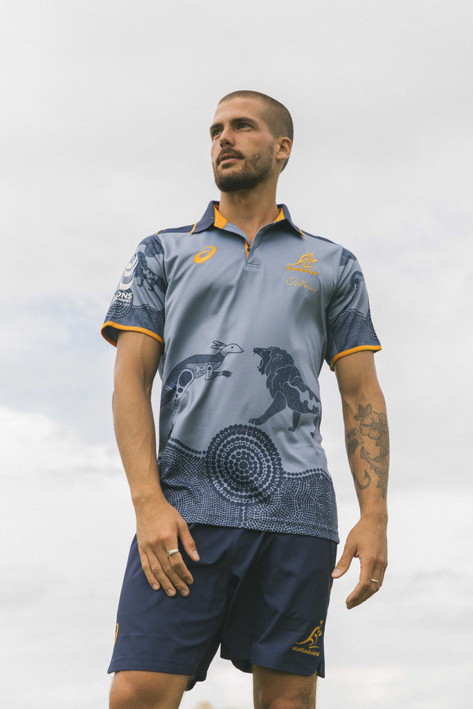 Wallabies 2025 Rugby Training Polo