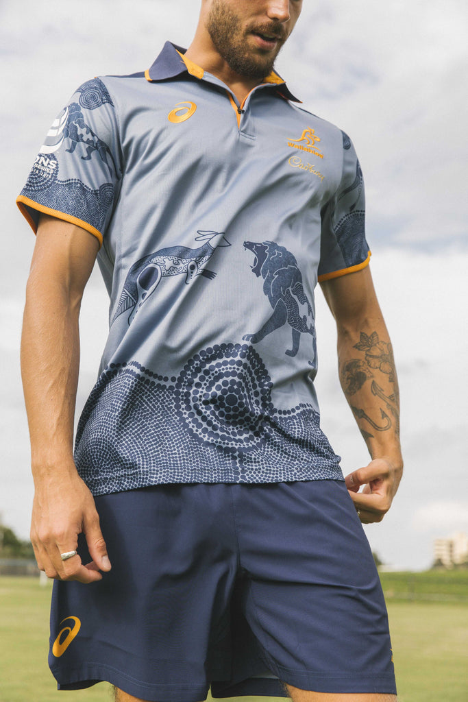 Wallabies 2025 Rugby Training Polo