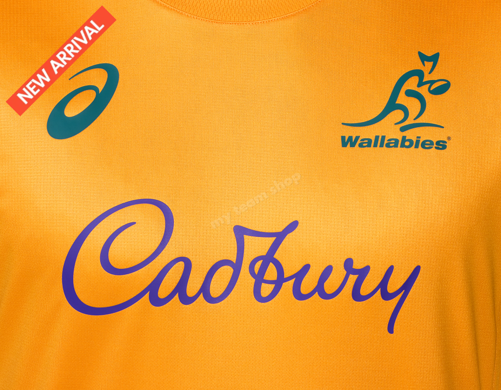 WALLABIES 2025 RUGBY WARM UP TEE Rugby Warm up Tee