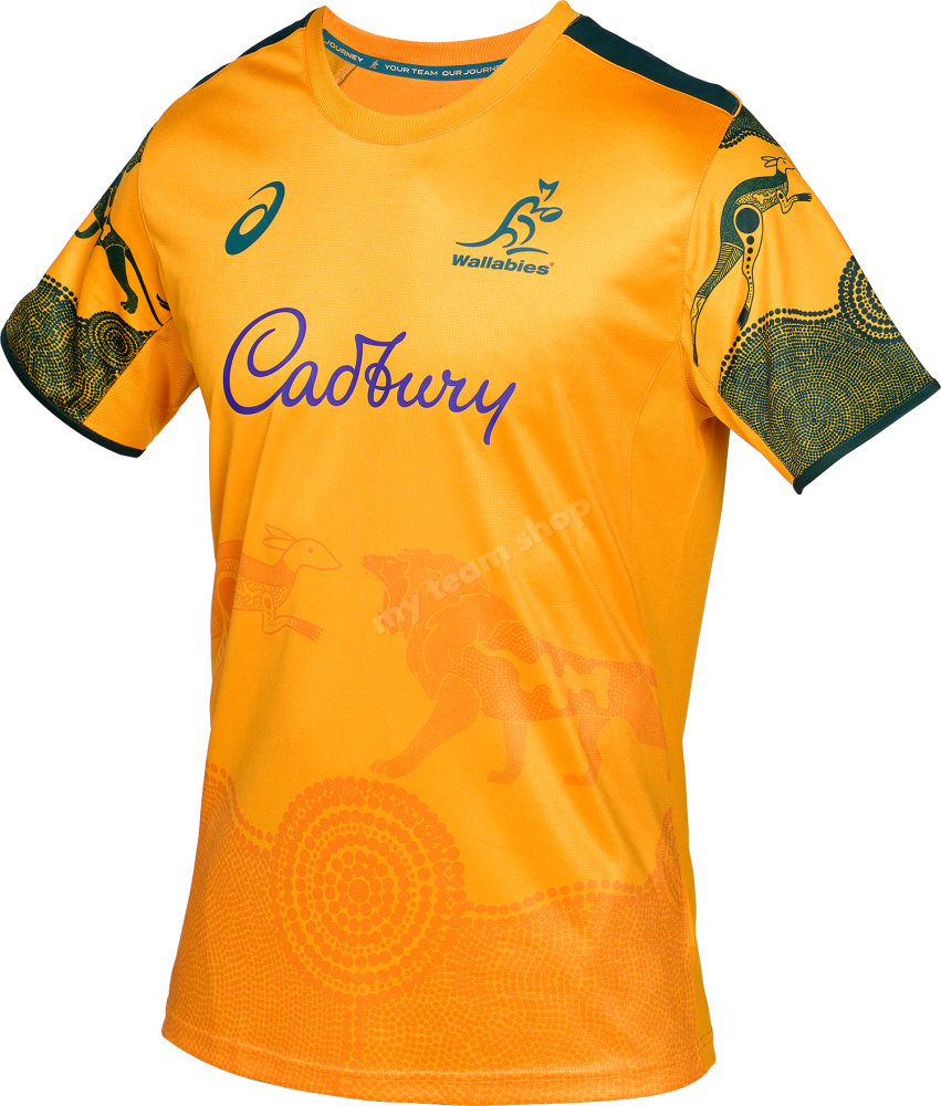 WALLABIES 2025 RUGBY WARM UP TEE Rugby Warm up Tee