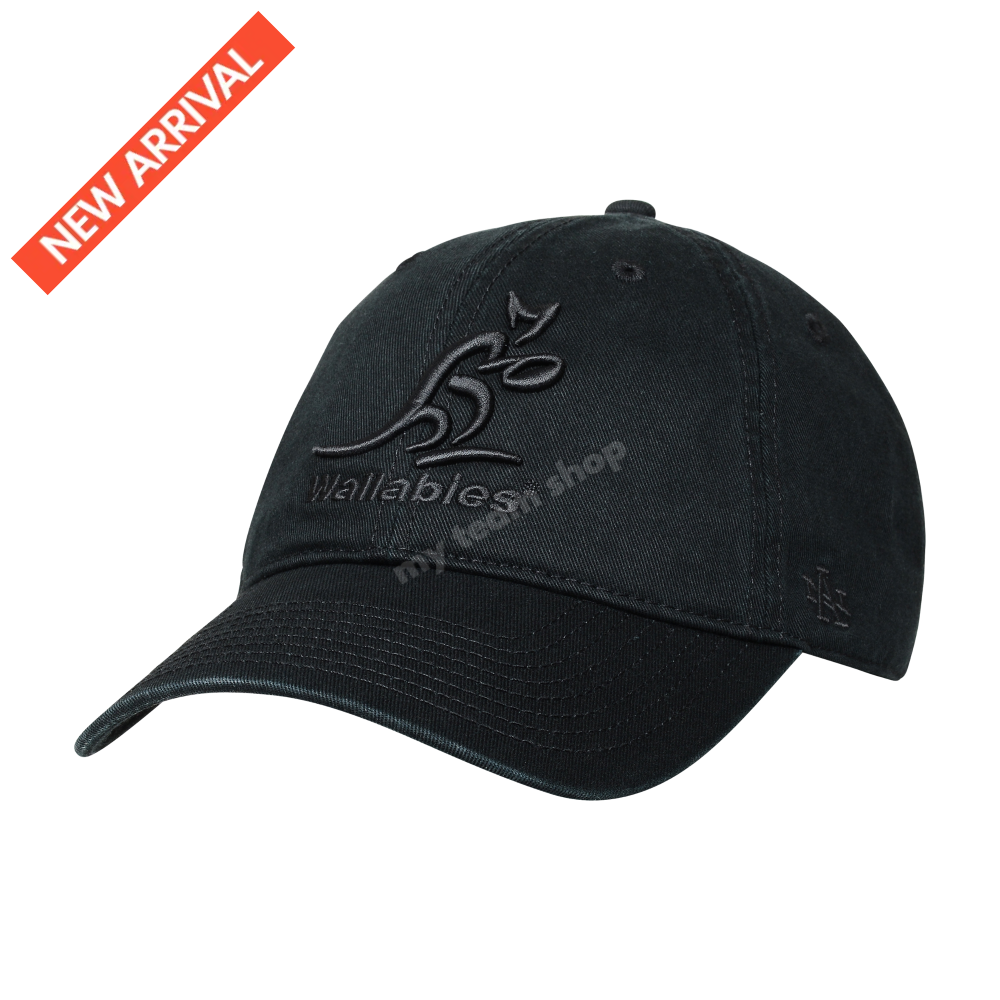 WALLABIES RUGBY BLACK BALLPARK CAP Rugby Headwear