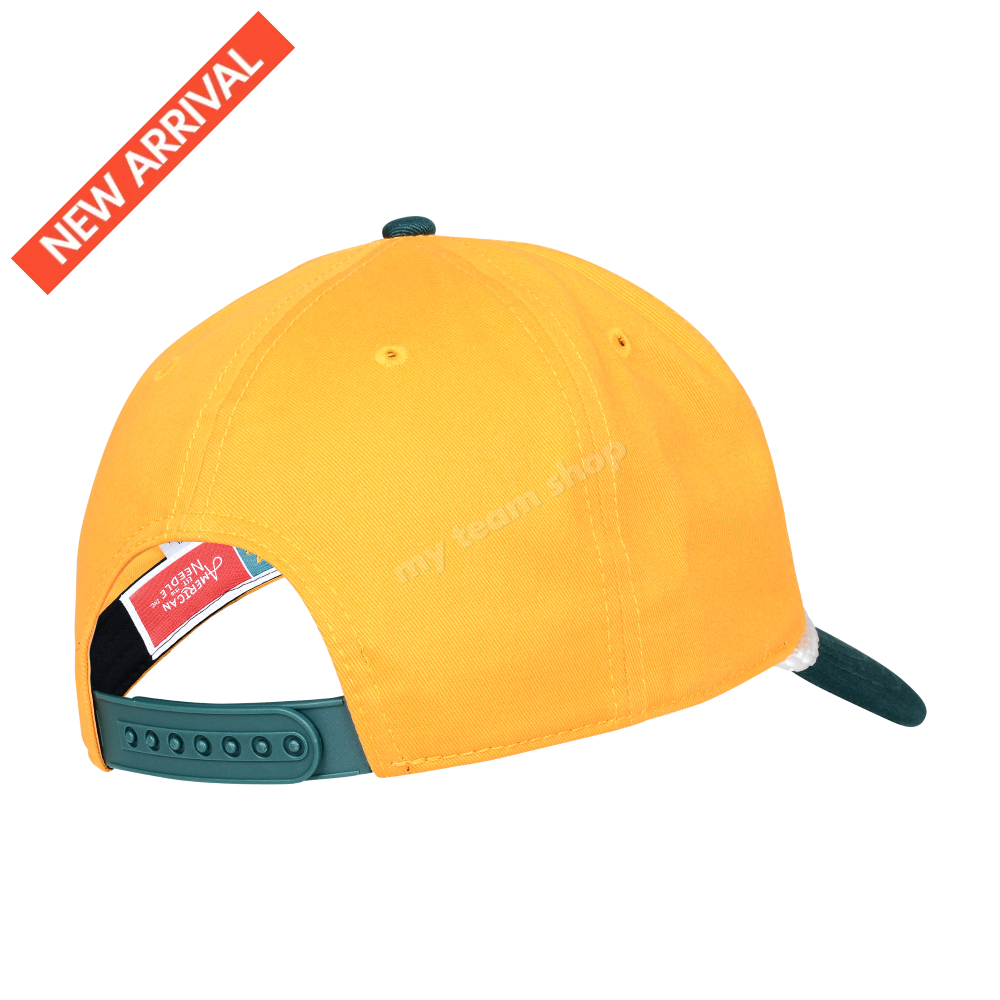 WALLABIES RUGBY GOLD/DARK GREEN ROSCOE CAP Rugby Headwear