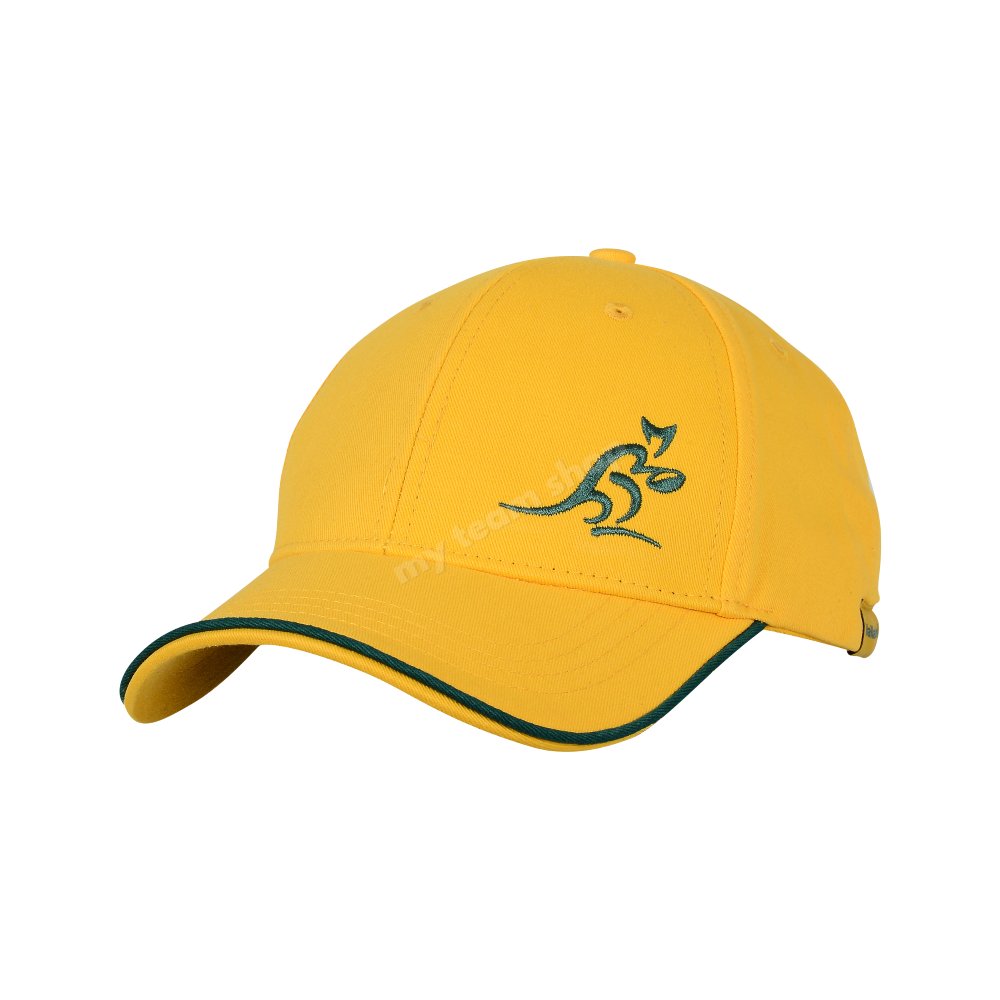 Wallabies Rugby Gold Line Out Cap Rugby Headwear