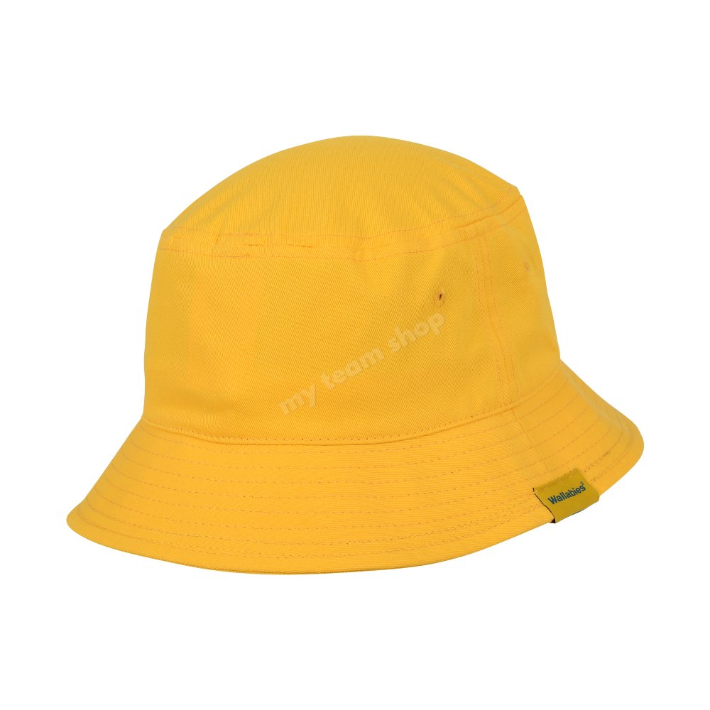 Wallabies Rugby Gold Twill Bucket Hat Rugby Headwear