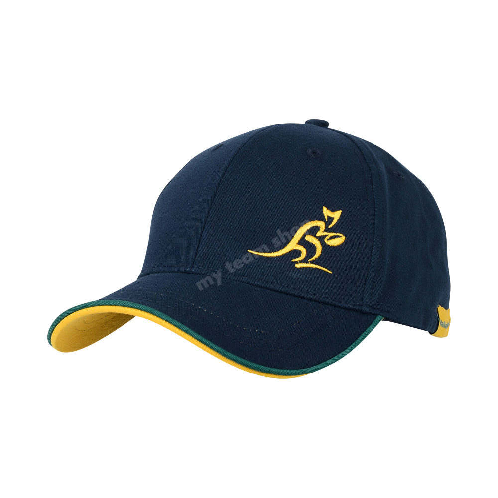 Wallabies Rugby Navy Line Out Cap Rugby Headwear