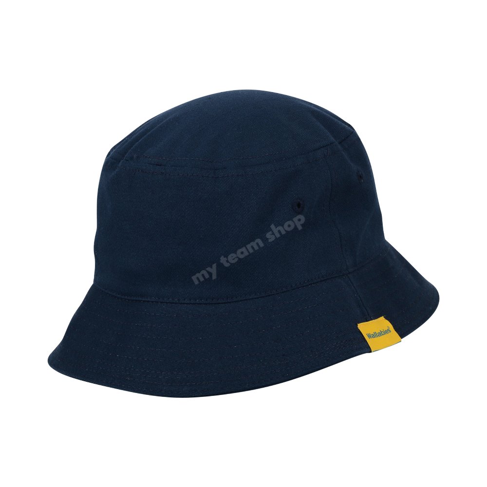 Wallabies Rugby Navy Twill Bucket Hat Rugby Headwear