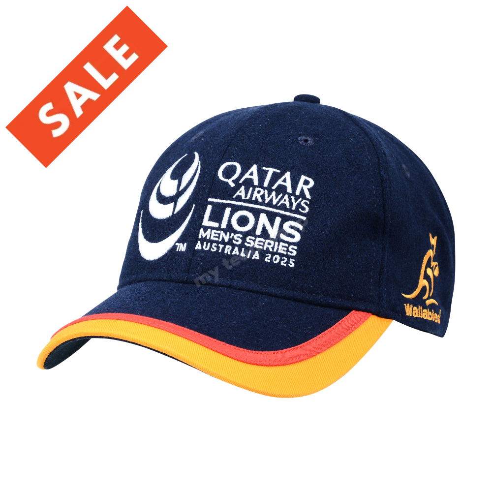 WALLABIES X BRITISH & IRISH LIONS TOUR CAP Rugby Headwear