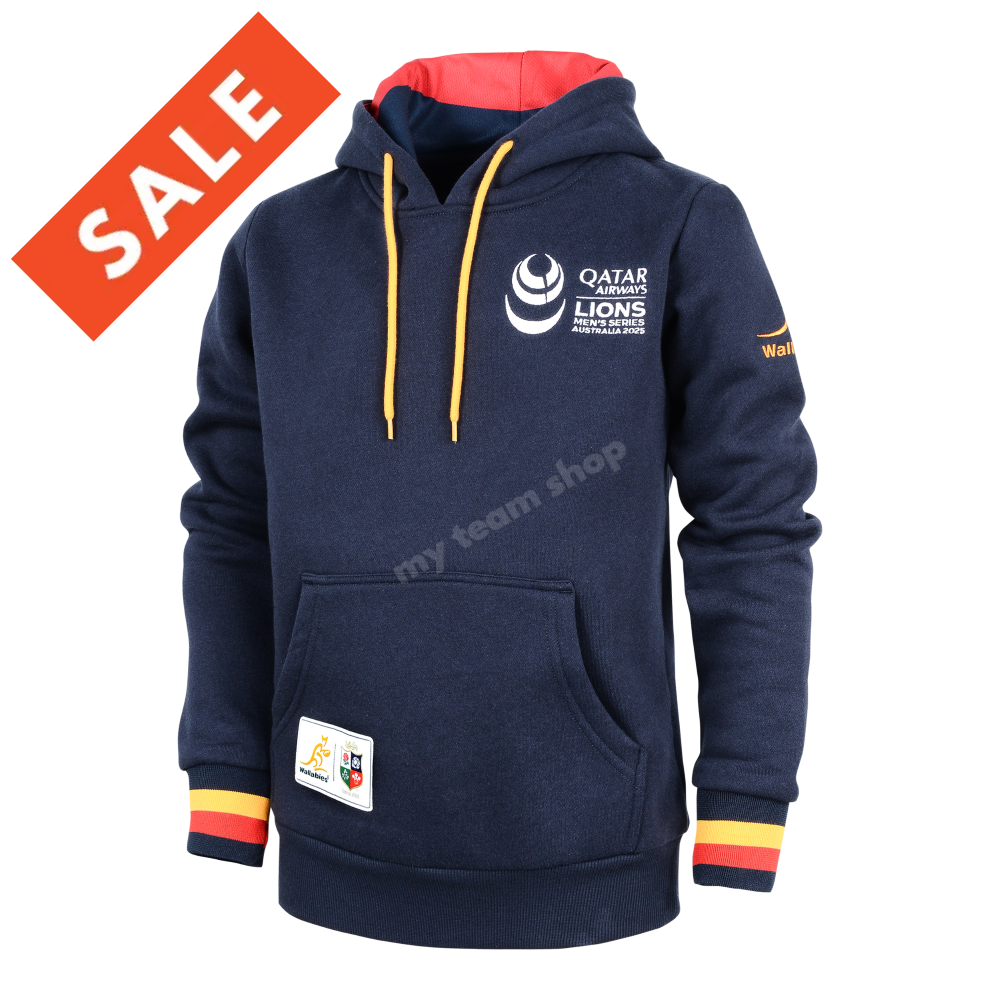 WALLABIES X BRITISH & IRISH LIONS TOUR YOUTH HOODIE 10 Rugby Hoodie