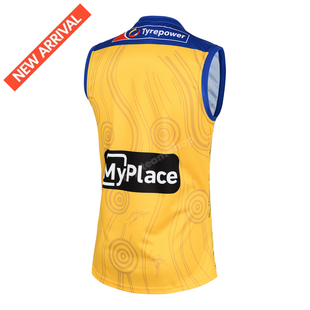 WEST COAST EAGLES 2025 AFL INDIGENOUS GUERNSEY AFL Guernsey