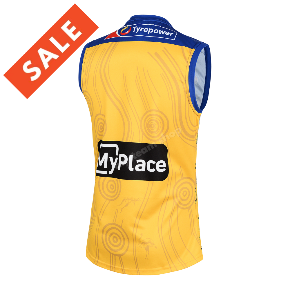 WEST COAST EAGLES 2025 AFL INDIGENOUS GUERNSEY AFL Guernsey
