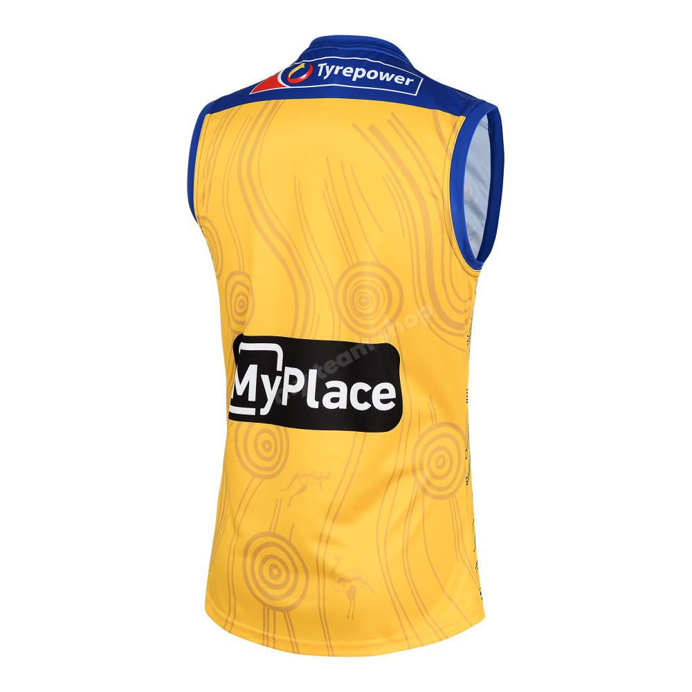 WEST COAST EAGLES 2025 AFL INDIGENOUS GUERNSEY AFL Guernsey