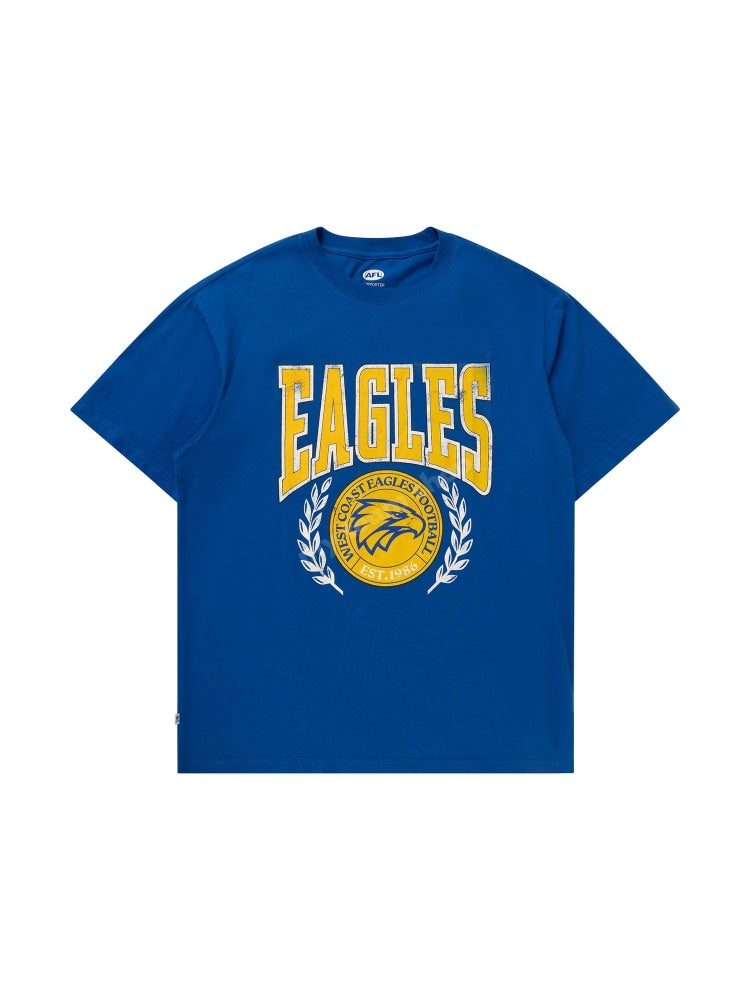 West Coast Eagles Afl Mens Graphic Tee Graphic Tee