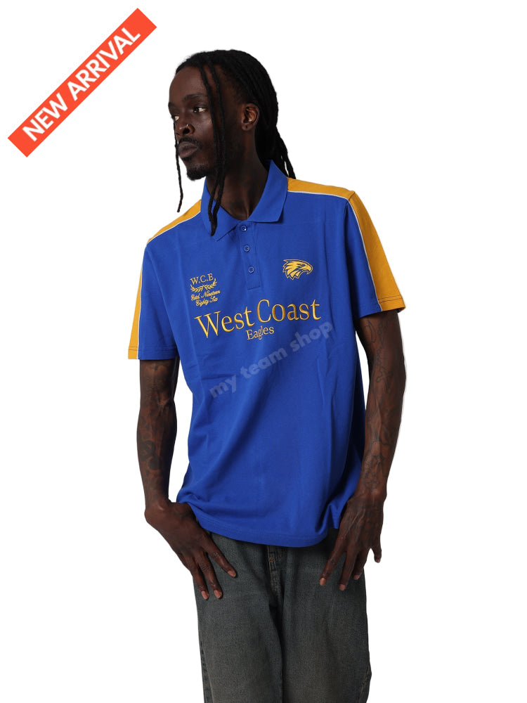 WEST COAST EAGLES AFL MULTI LOGO POLO AFL Multi Logo Polo