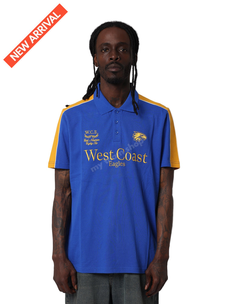 WEST COAST EAGLES AFL MULTI LOGO POLO AFL Multi Logo Polo