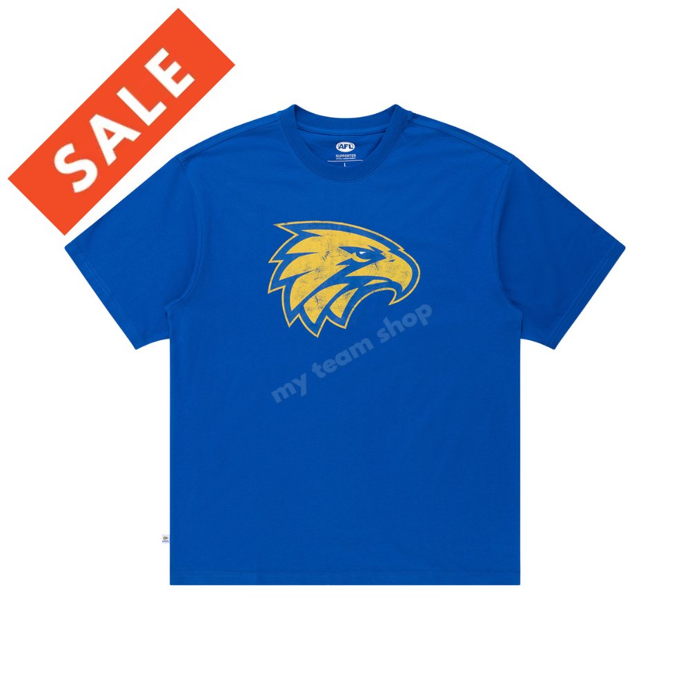 West Coast Eagles Mens Core Logo Tee Shirts & Tops