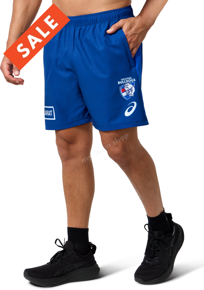 Western Bulldogs 2025 Afl Gym Shorts Shorts