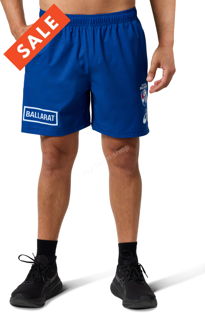 Western Bulldogs 2025 Afl Gym Shorts Shorts