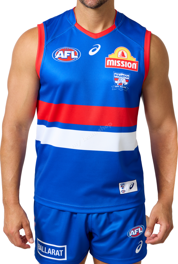 Western Bulldogs 2025 Afl Home Guernsey Guernsey