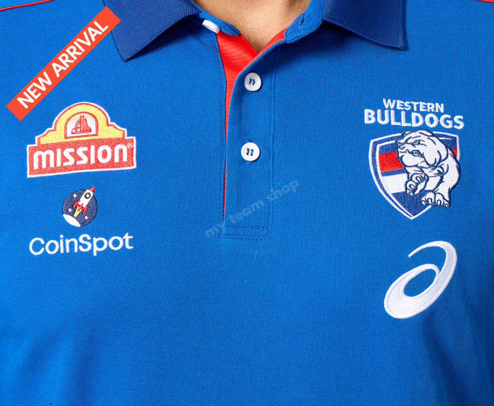 Western Bulldogs 2025 Afl Media Polo Media Polo