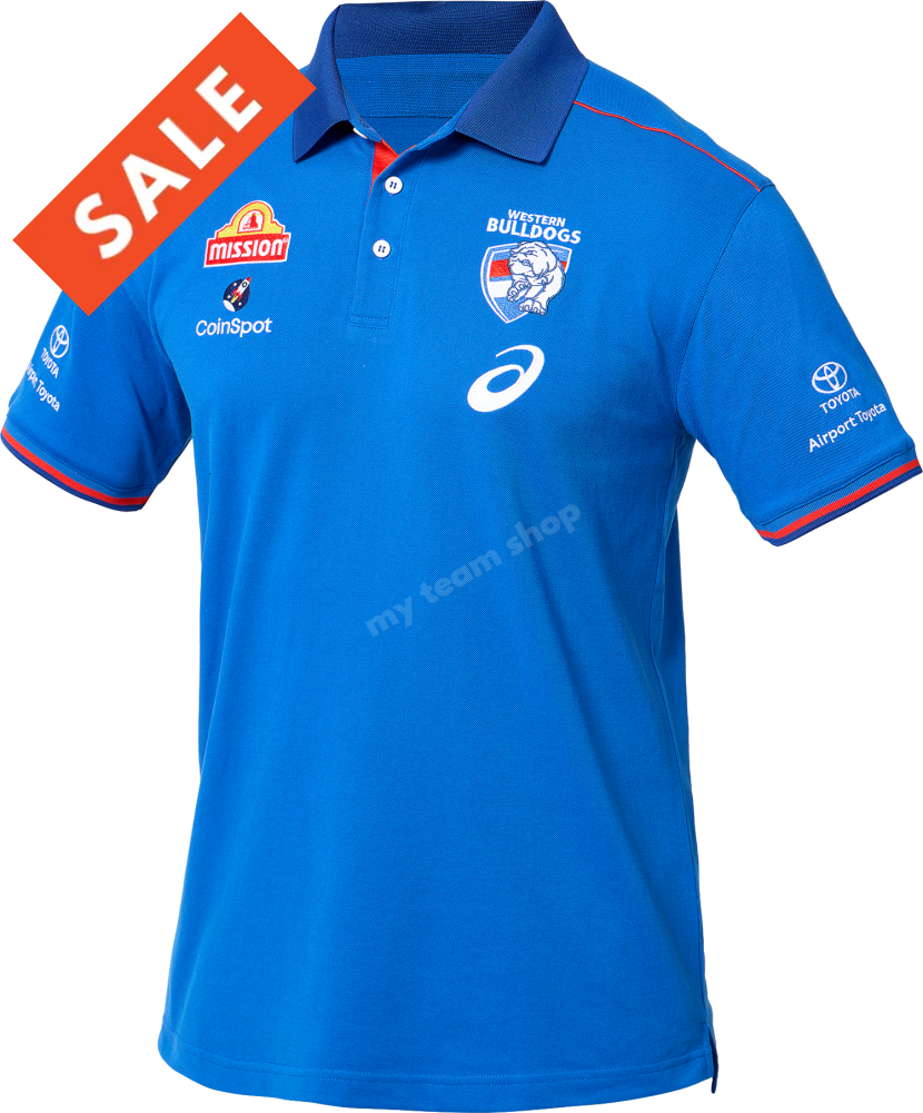 Western Bulldogs 2025 Afl Media Polo Media Polo