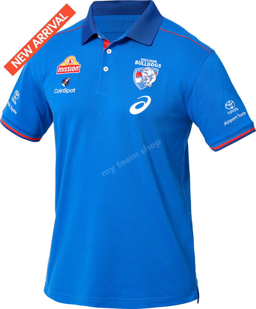 Western Bulldogs 2025 Afl Media Polo Media Polo