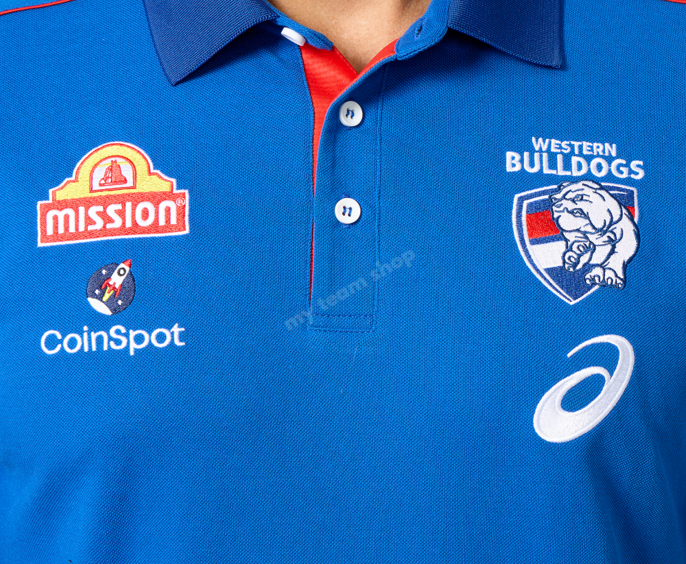 Western Bulldogs 2025 Afl Media Polo Media Polo