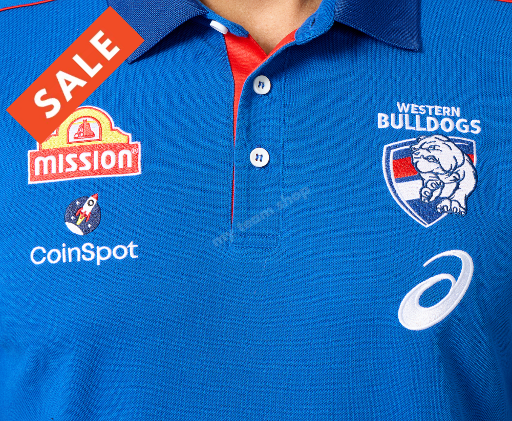 Western Bulldogs 2025 Afl Media Polo Media Polo