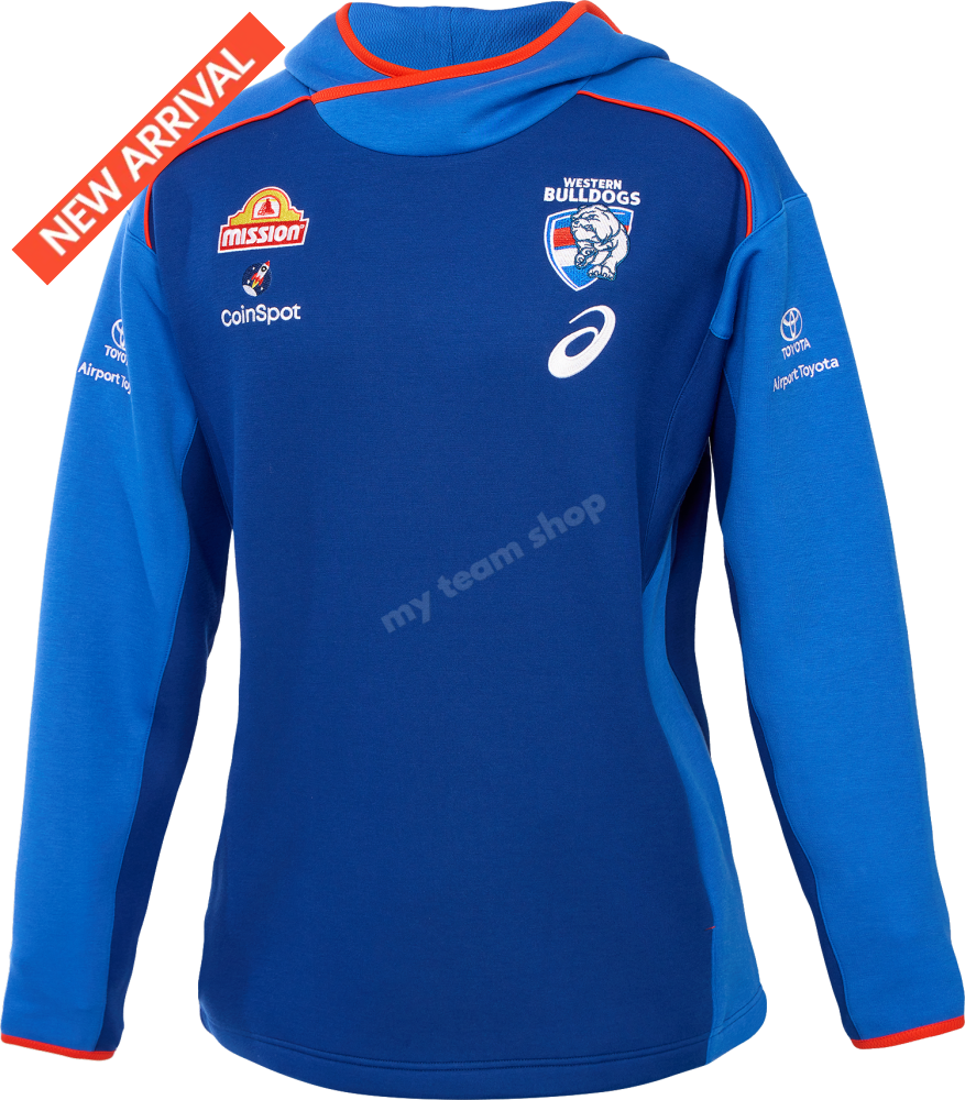 WESTERN BULLDOGS 2025 AFL TRAINING HOODIE AFL Training Hoodie