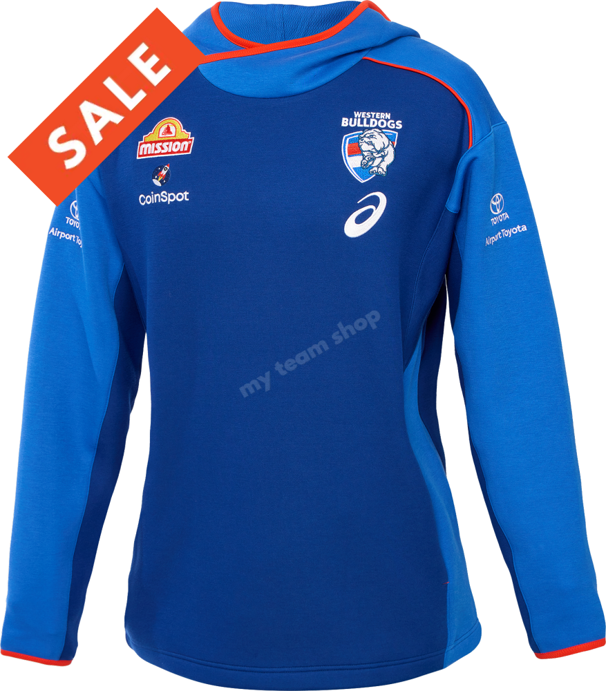 WESTERN BULLDOGS 2025 AFL TRAINING HOODIE AFL Training Hoodie