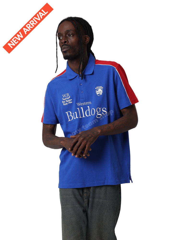 WESTERN BULLDOGS AFL MULTI LOGO POLO AFL Multi Logo Polo