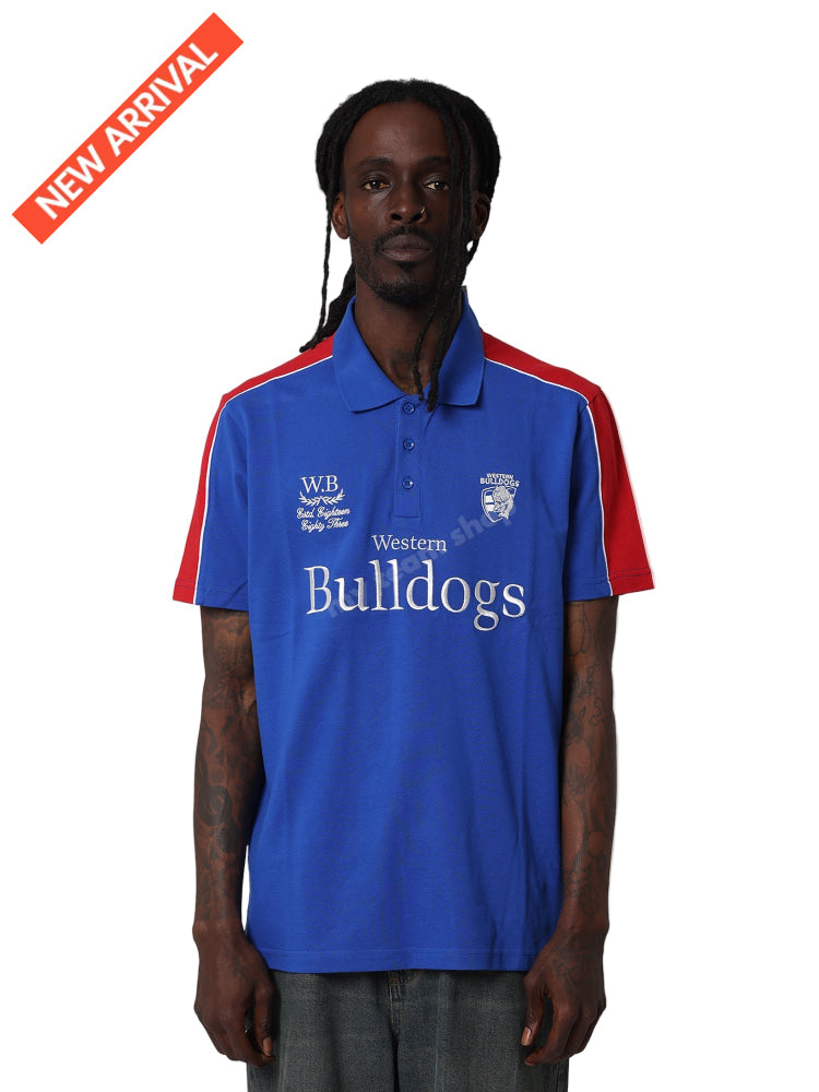 WESTERN BULLDOGS AFL MULTI LOGO POLO AFL Multi Logo Polo