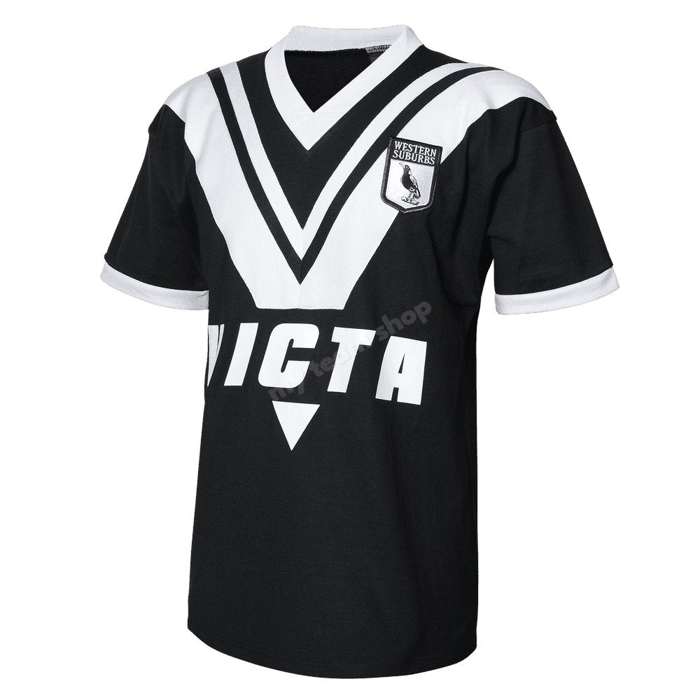 Western Suburbs Magpies 1978 NRL Retro Jersey Apparel