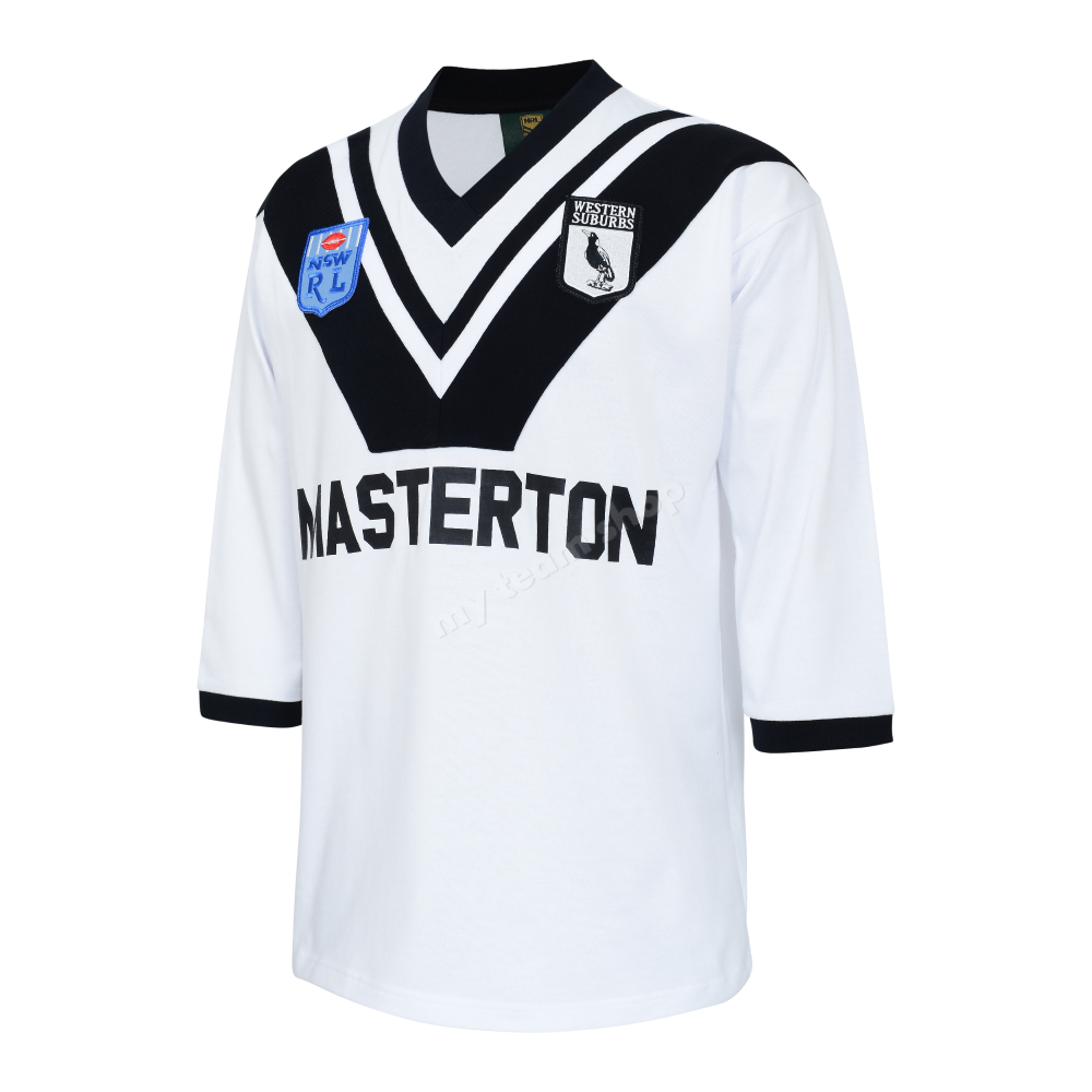 Western Suburbs Magpies 1983 Nrl Retro Jersey Retro Jersey