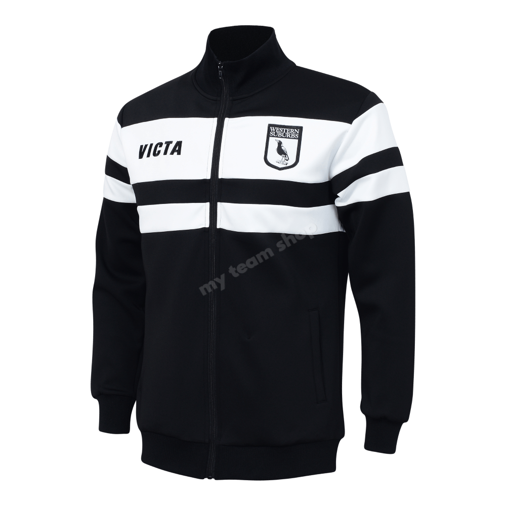 Western Suburbs Magpies Nrl Retro Jacket Retro Jacket