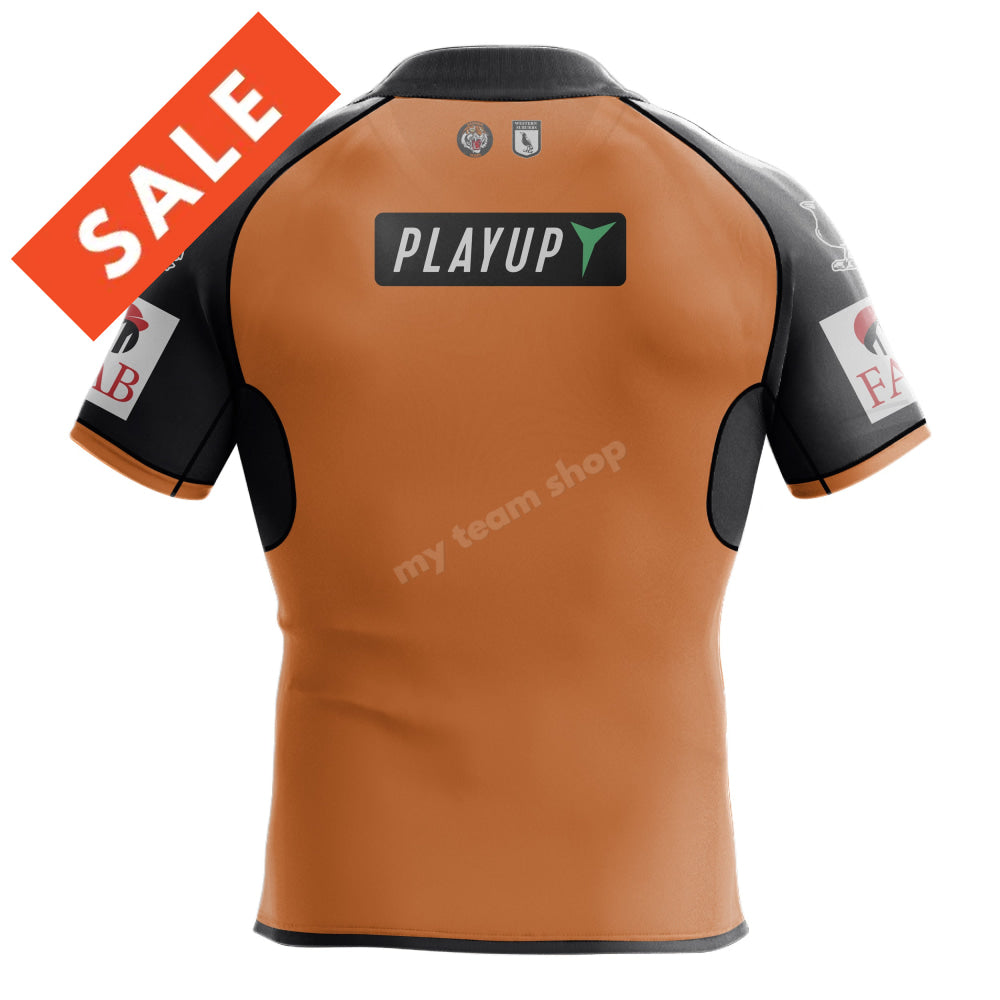 Wests Tigers 2024 NRL Away Jersey Replica Jersey