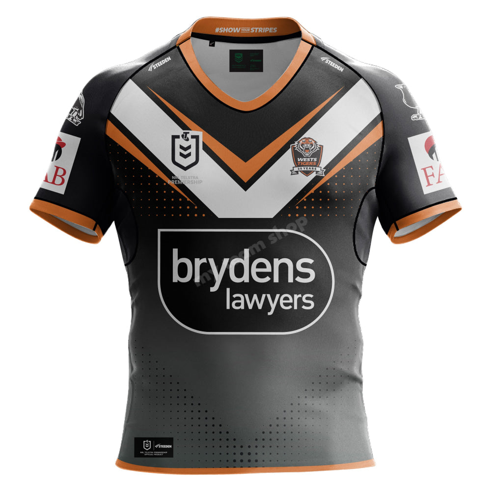 Wests Tigers 2024 NRL Home Jersey Replica Jersey