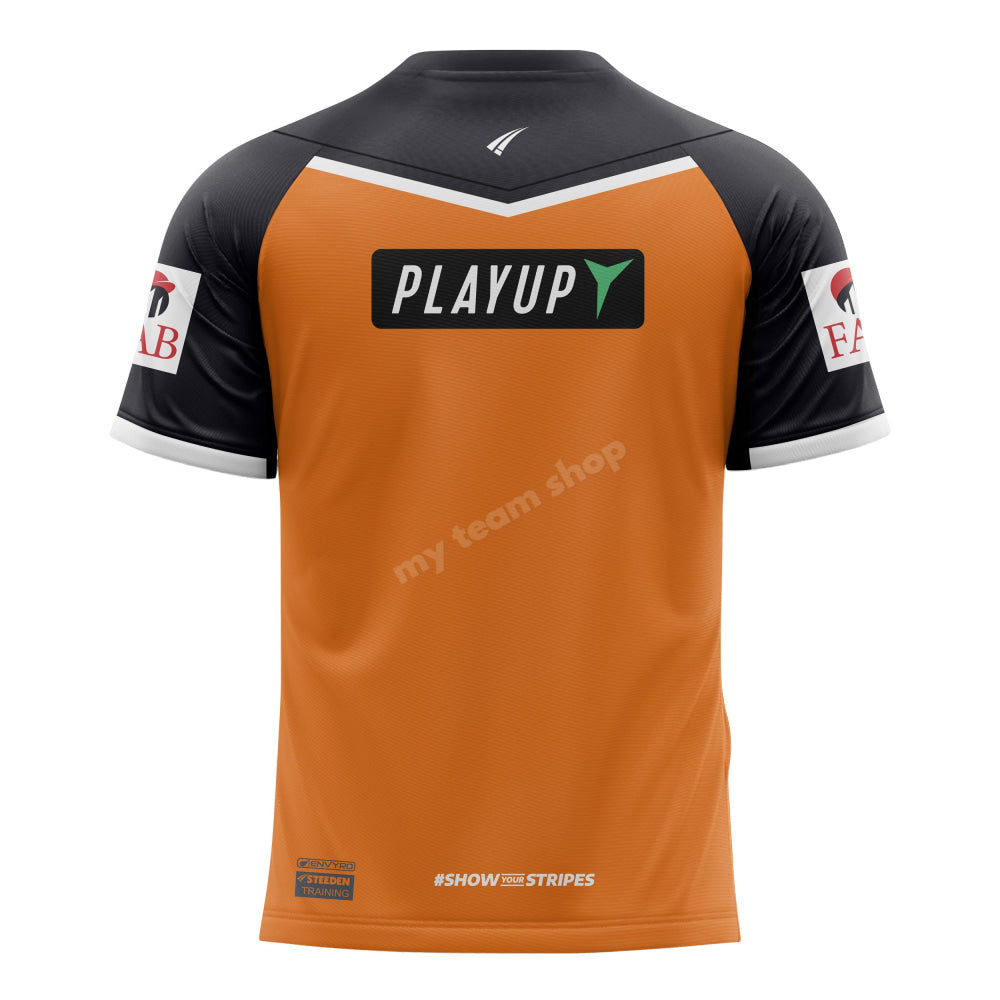 Wests Tigers 2024 Nrl Run Out Tee Run Out Shirt