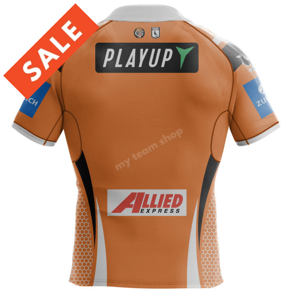 Wests Tigers 2025 Nrl Away Jersey Replica Jersey