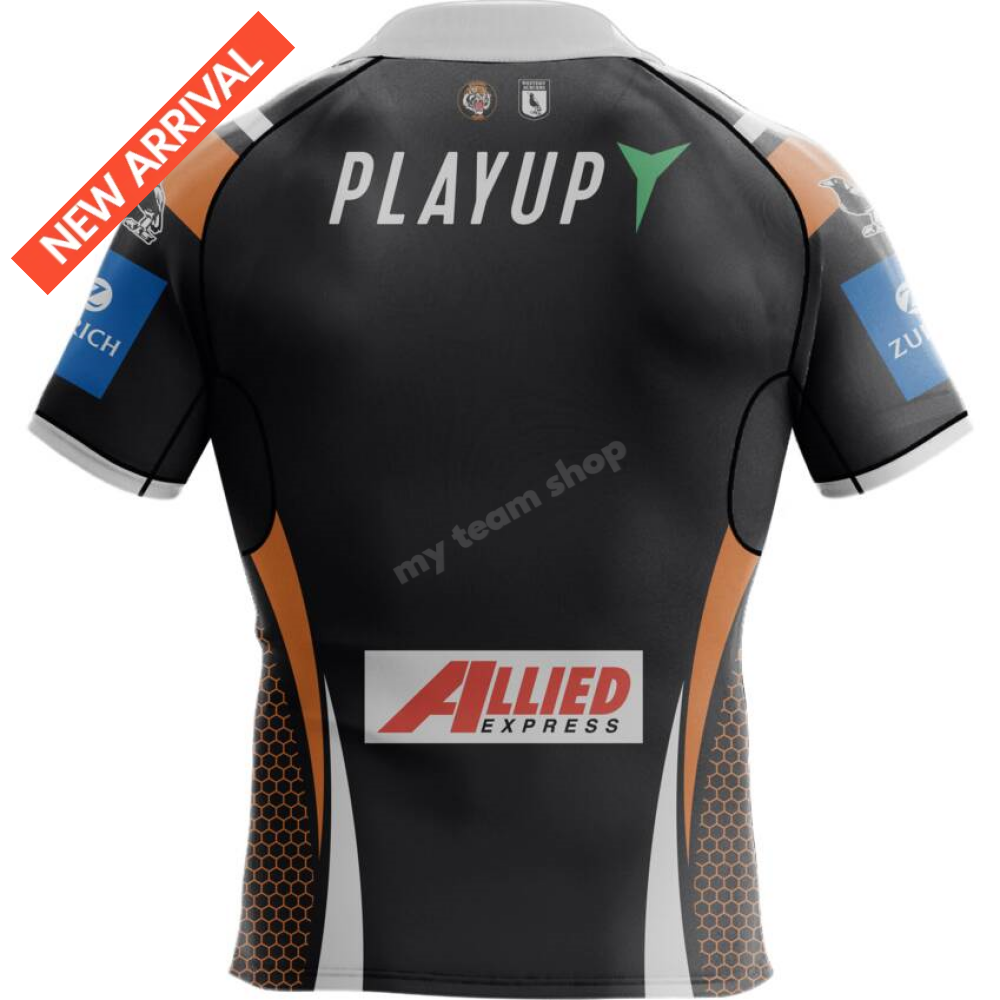 Wests Tigers 2025 Nrl Home Jersey Replica Jersey