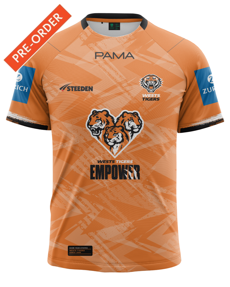 Wests Tigers 2025 Nrl Training Tee Training Tee