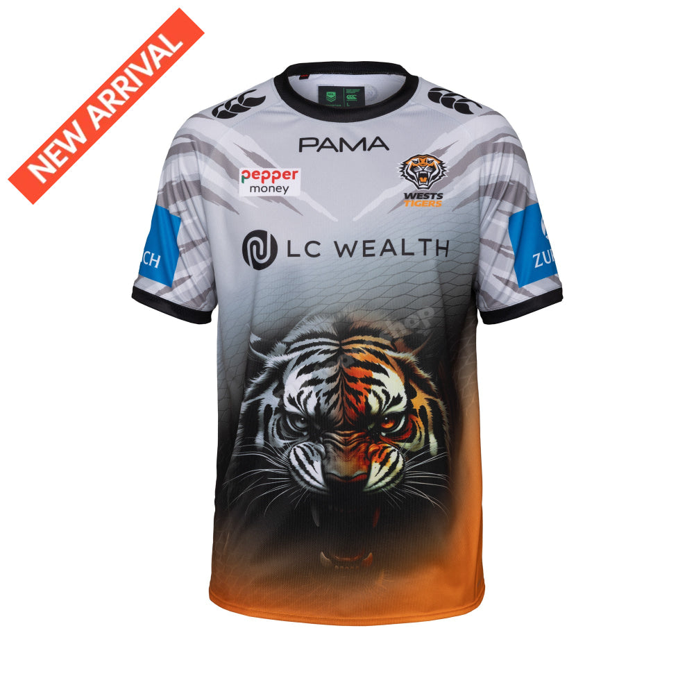 WESTS TIGERS 2026 CCC NRL MULTI TRAINING TEE