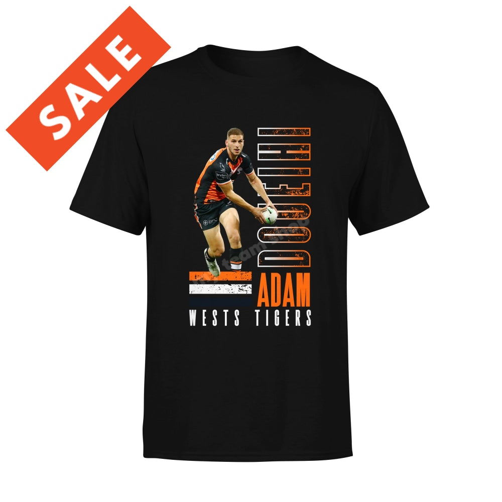 Wests Tigers Adam Doueihi NRL Player Tee Shirts & Tops