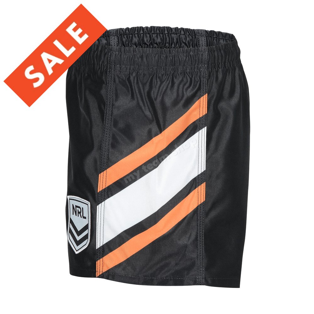 Wests Tigers Home NRL Supporter Shorts Apparel