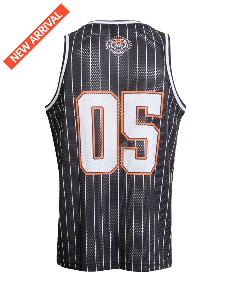 WESTS TIGERS NRL ADULT BASKETBALL SINGLET NRL Basketball Singlet