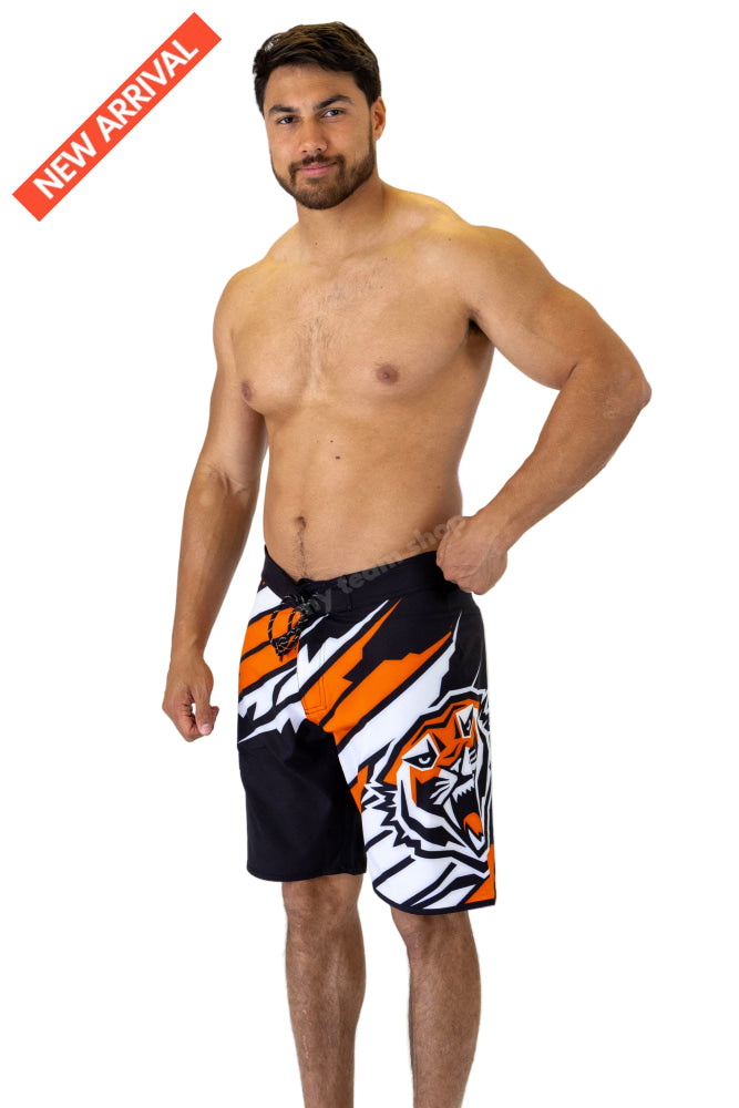 WESTS TIGERS NRL ’IGNITION’ BOARD SHORTS NRL Board Shorts