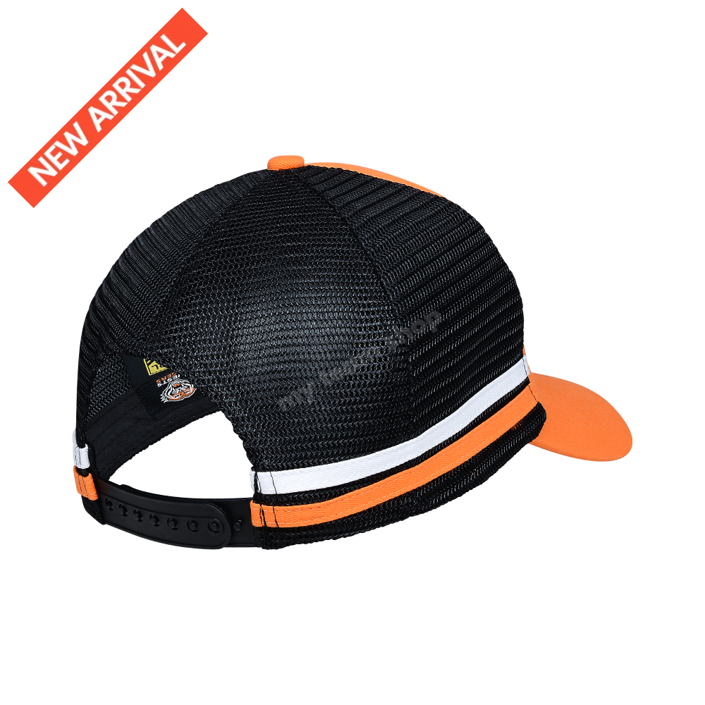 Wests Tigers Nrl Stripe Trucker Caps Headwear